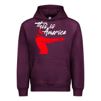 Mauve Wine this is america meme Urban Hoodie - linhVisuals