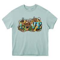 Arona Love baby Cow Heavy Core Tee - HowdyJamesFarm
