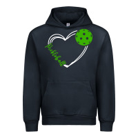 Navy love pickleball women Urban Hoodie - linhVisuals