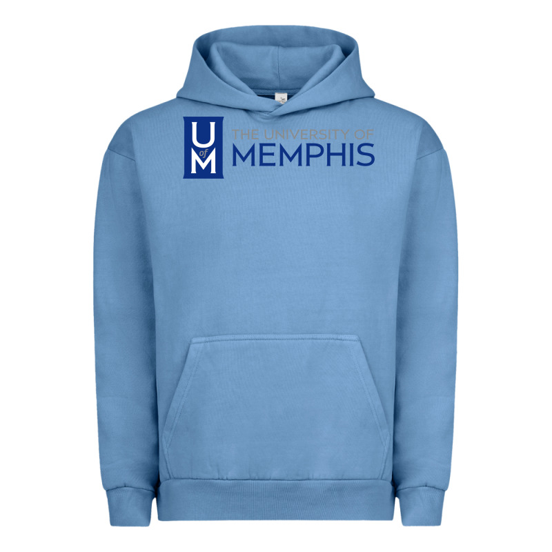 University Of Memphis Wordmark Urban Hoodie by linhVisuals | Teevron