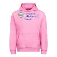 Fuchsia Pink University Of Pittsburgh At Titusville New Urban Hoodie - linhVisuals