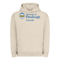 Pigment French Oak University Of Pittsburgh At Titusville New Urban Hoodie - linhVisuals