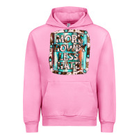 Fuchsia Pink more howdy less hate Urban Hoodie - JahusDesignShop
