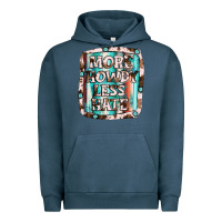 Pigment Midnight Navy more howdy less hate Urban Hoodie - JahusDesignShop