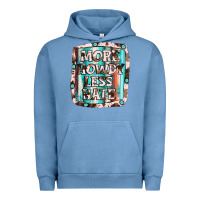 Pigment Pebble Blue more howdy less hate Urban Hoodie - JahusDesignShop