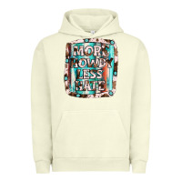 Pigment Pistachio more howdy less hate Urban Hoodie - JahusDesignShop