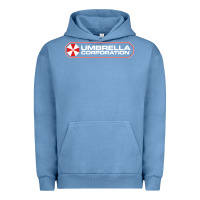 Pigment Pebble Blue umbrella corporation company Urban Hoodie - linhVisuals