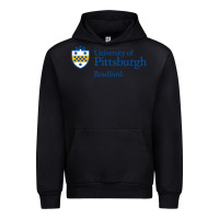 Black University Of Pittsburgh At Bradford New Urban Hoodie - linhVisuals