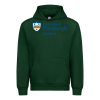 Forest Green University Of Pittsburgh At Bradford New Urban Hoodie - linhVisuals