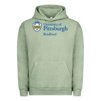 Pigment Oil Green University Of Pittsburgh At Bradford New Urban Hoodie - linhVisuals