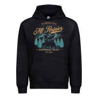 Mount Rainier National Park Washington Usa Vacation Hiking Urban Hoodie | Teevron