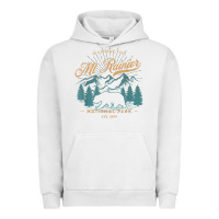Pigment Lunar Rock mount rainier national park washington usa vacation hiking Urban Hoodie - linhVisuals