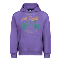 Tulip mount rainier national park washington usa vacation hiking Urban Hoodie - linhVisuals