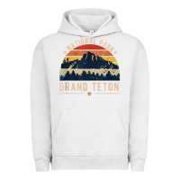 Pigment Lunar Rock national park grand teton vintage retro hiking Urban Hoodie - linhVisuals