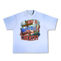 Grape Ice This is gods country Urban Heavy Tee - FaDigitalArtStudio