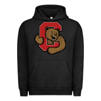 Pigment Black Cornell Big Red Urban Hoodie - linhVisuals