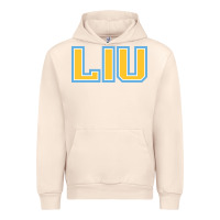 Sandshell Liu Gold Wordmark Urban Hoodie - linhVisuals
