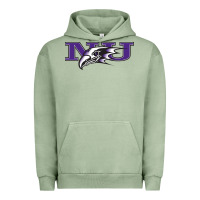 Pigment Oil Green Niagara Purple Eagles Urban Hoodie - linhVisuals
