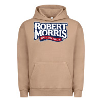 Pigment Burro Robert Morris Colonials Wordmark Urban Hoodie - linhVisuals