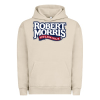 Pigment French Oak Robert Morris Colonials Wordmark Urban Hoodie - linhVisuals