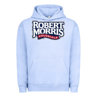 Pigment Grape Ice Robert Morris Colonials Wordmark Urban Hoodie - linhVisuals