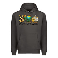 Smoke Peace Love Ducks Premium Hoodie - LillyAllenDesigns