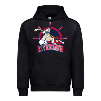 Black peoria rivermen Urban Hoodie - linhVisuals
