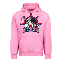 Fuchsia Pink peoria rivermen Urban Hoodie - linhVisuals
