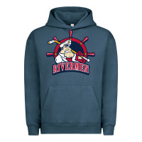 Pigment Midnight Navy peoria rivermen Urban Hoodie - linhVisuals