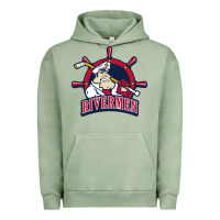 Pigment Oil Green peoria rivermen Urban Hoodie - linhVisuals