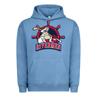Pigment Pebble Blue peoria rivermen Urban Hoodie - linhVisuals