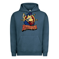 Pigment Midnight Navy peoria rivermen Urban Hoodie - linhVisuals