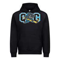 Black quad city storm Urban Hoodie - linhVisuals