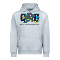 Heather Grey quad city storm Urban Hoodie - linhVisuals