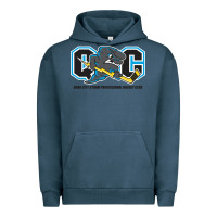 Pigment Midnight Navy quad city storm Urban Hoodie - linhVisuals