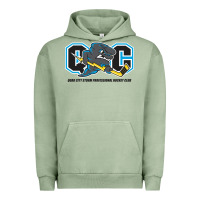 Pigment Oil Green quad city storm Urban Hoodie - linhVisuals