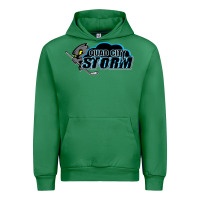 Emerald quad city storm Urban Hoodie - linhVisuals