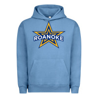 Pigment Pebble Blue roanoke rail yard dawgs Urban Hoodie - linhVisuals