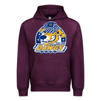 Mauve Wine roanoke rail yard dawgs Urban Hoodie - linhVisuals