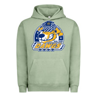 Pigment Oil Green roanoke rail yard dawgs Urban Hoodie - linhVisuals