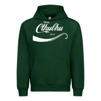 Forest Green Obey Cthulhu Urban Hoodie - linhVisuals