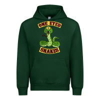 Forest Green one eyed snakes Urban Hoodie - linhVisuals
