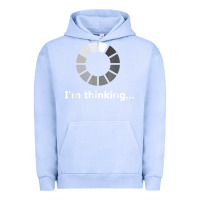 Pigment Grape Ice funny programmer i'm thinking t shirt Urban Hoodie - linhVisuals