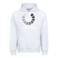 White funny programmer i'm thinking t shirt Urban Hoodie - linhVisuals
