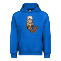 Cobalt otter Urban Hoodie - linhVisuals
