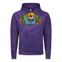 Cloud Purple football mom Vintage Hoodie - BundleAndBundleShop