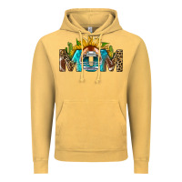 Vintage Mustard football mom Vintage Hoodie - BundleAndBundleShop