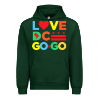 Forest Green #love dc go go Urban Hoodie - linhVisuals