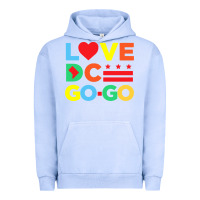 Pigment Grape Ice #love dc go go Urban Hoodie - linhVisuals