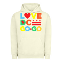 Pigment Pistachio #love dc go go Urban Hoodie - linhVisuals